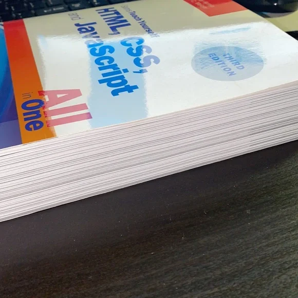 Teach Yourself HTML, CSS, and JavaScript Book - Picture 5 of 5